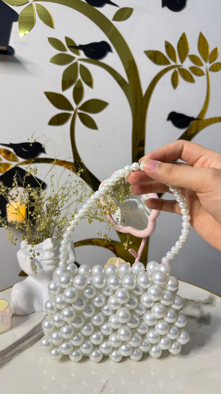 Pearl Blossom Clutch