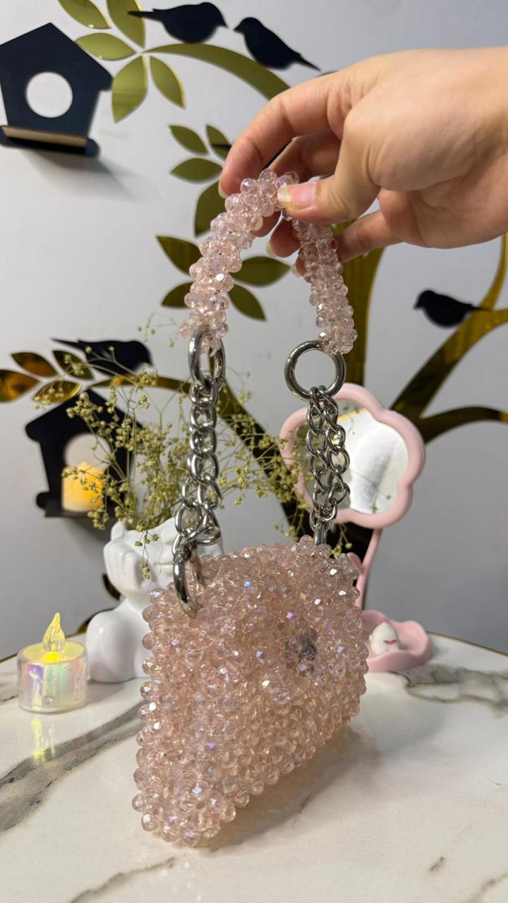 Crystal Mini beads Handbag