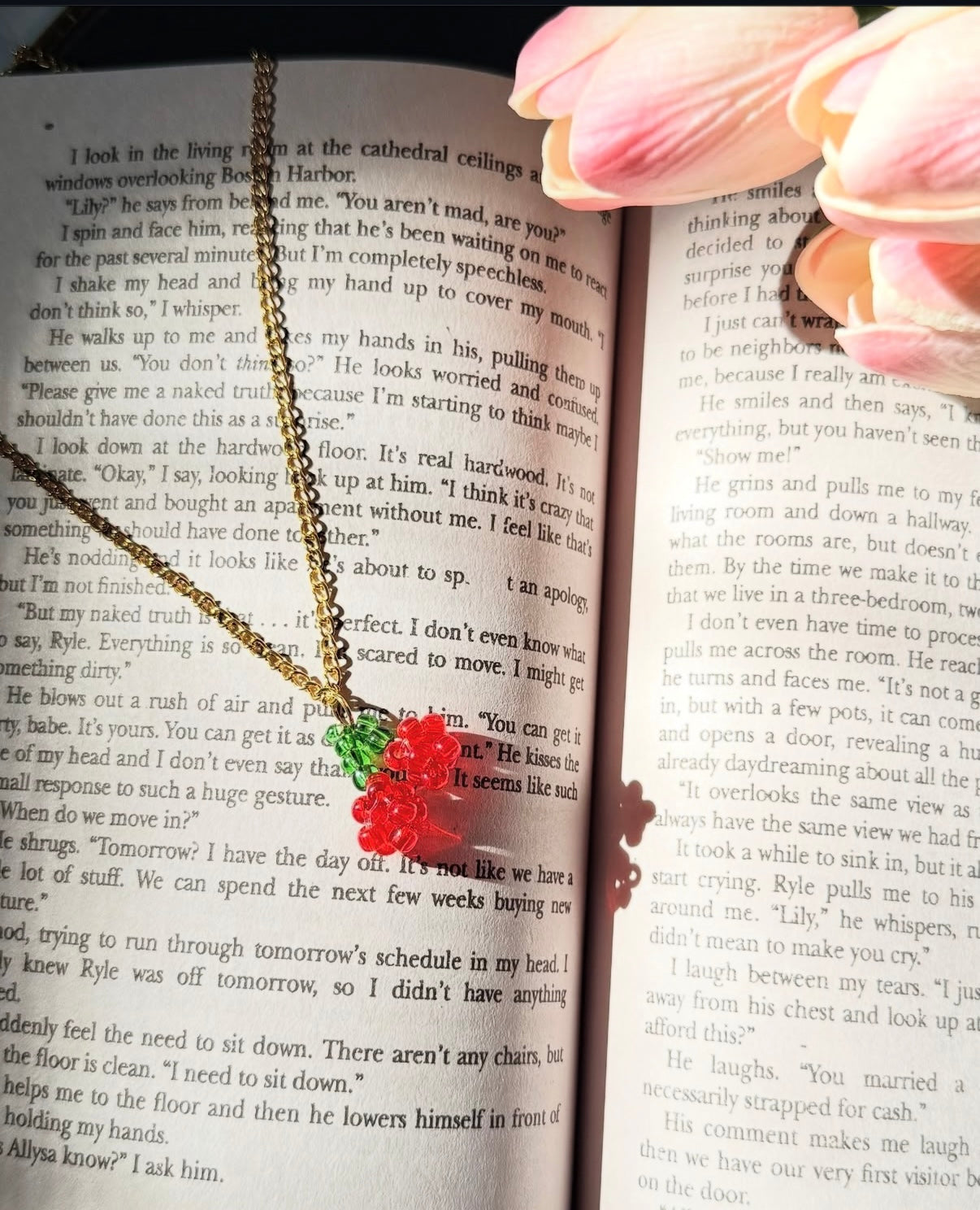 Cherry necklace
