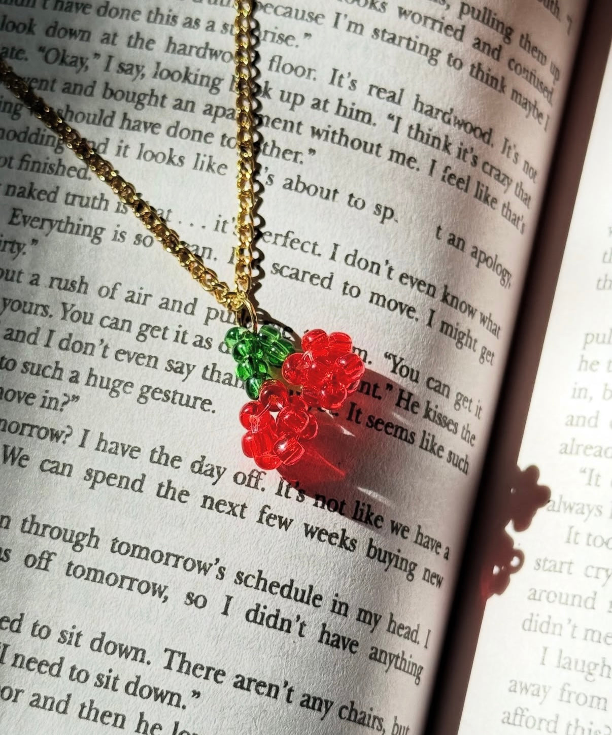 Cherry necklace