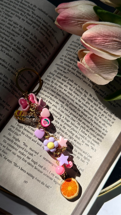 Beaded keychain