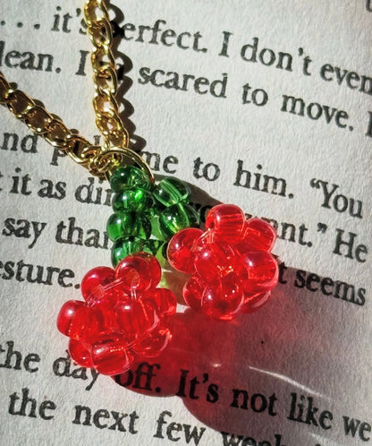 Cherry necklace