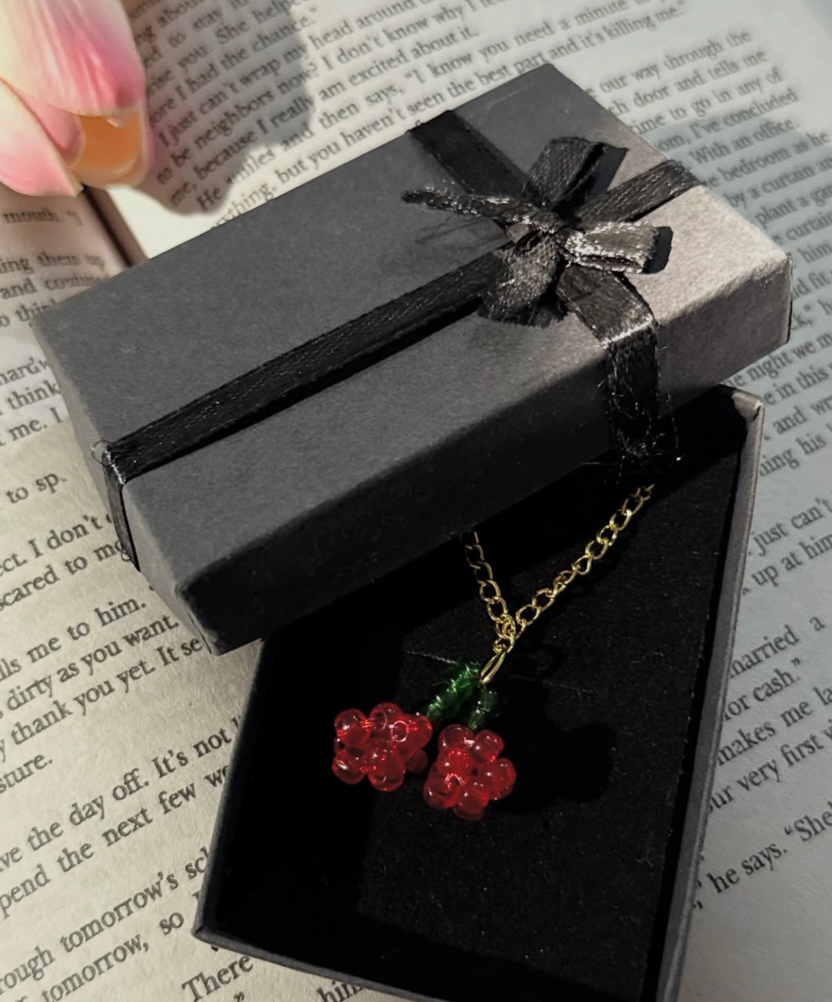 Cherry necklace